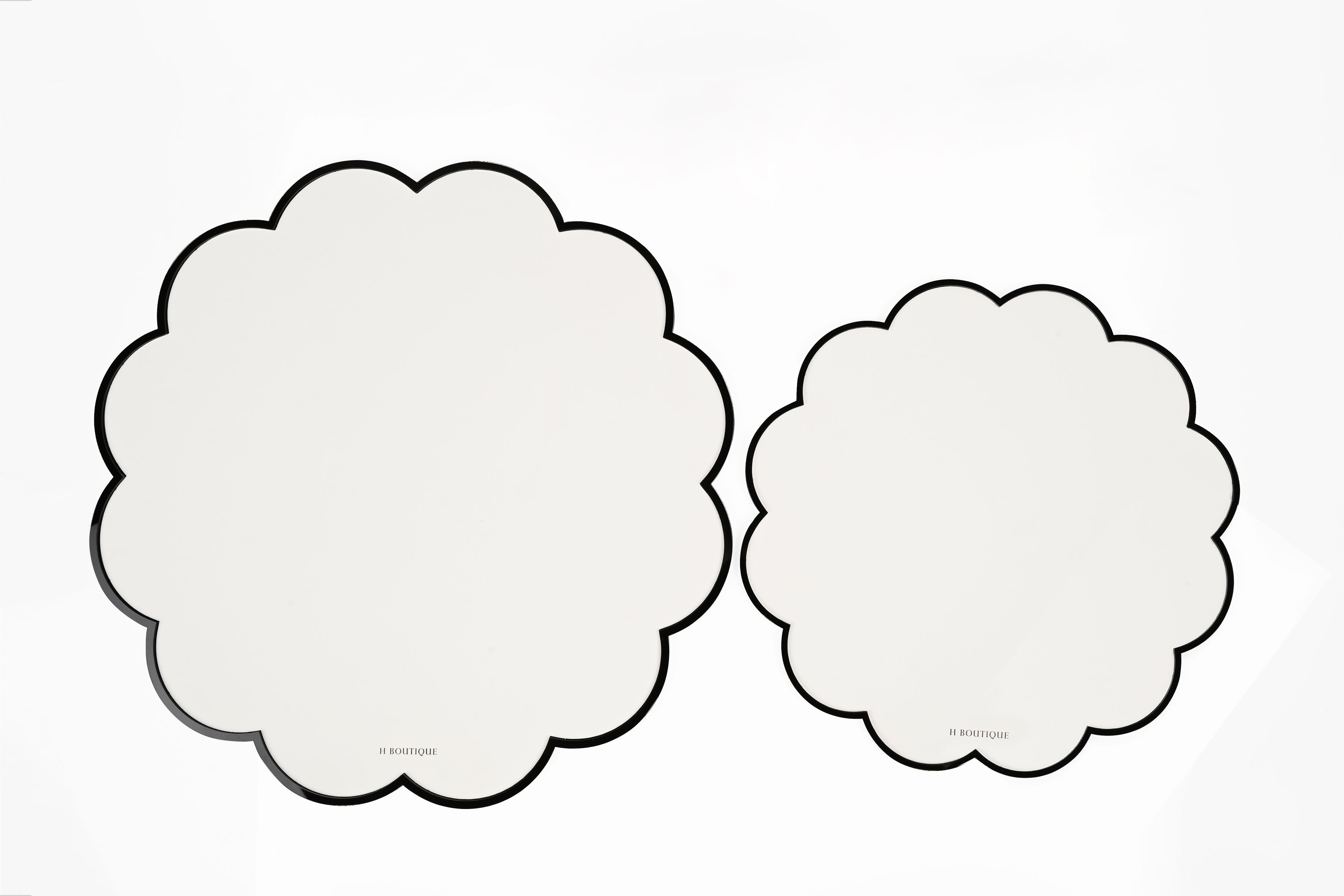 Revolve Tray -New white- SET OF 2