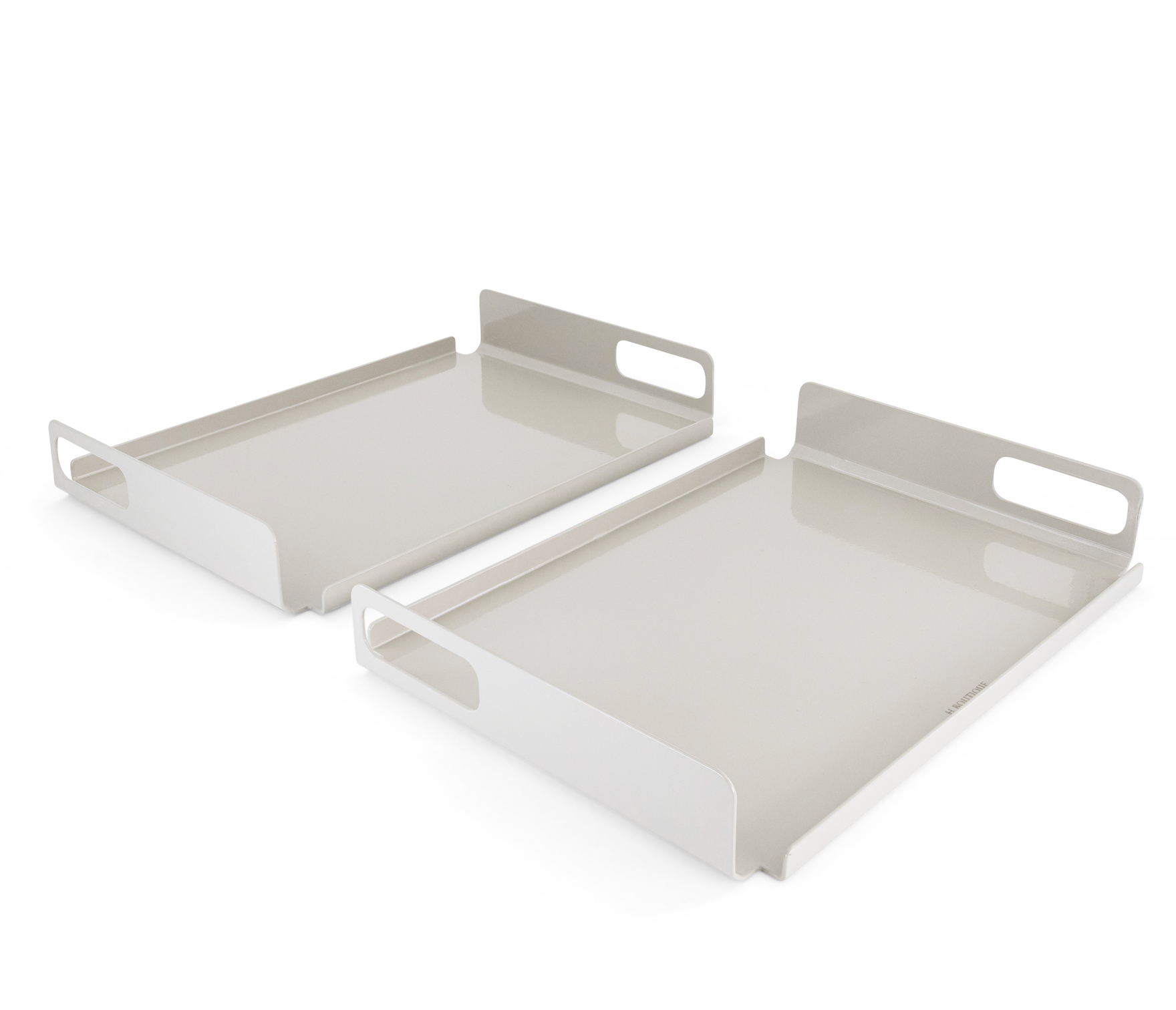 Convex Tray Olive Green SET OF 2 - M -