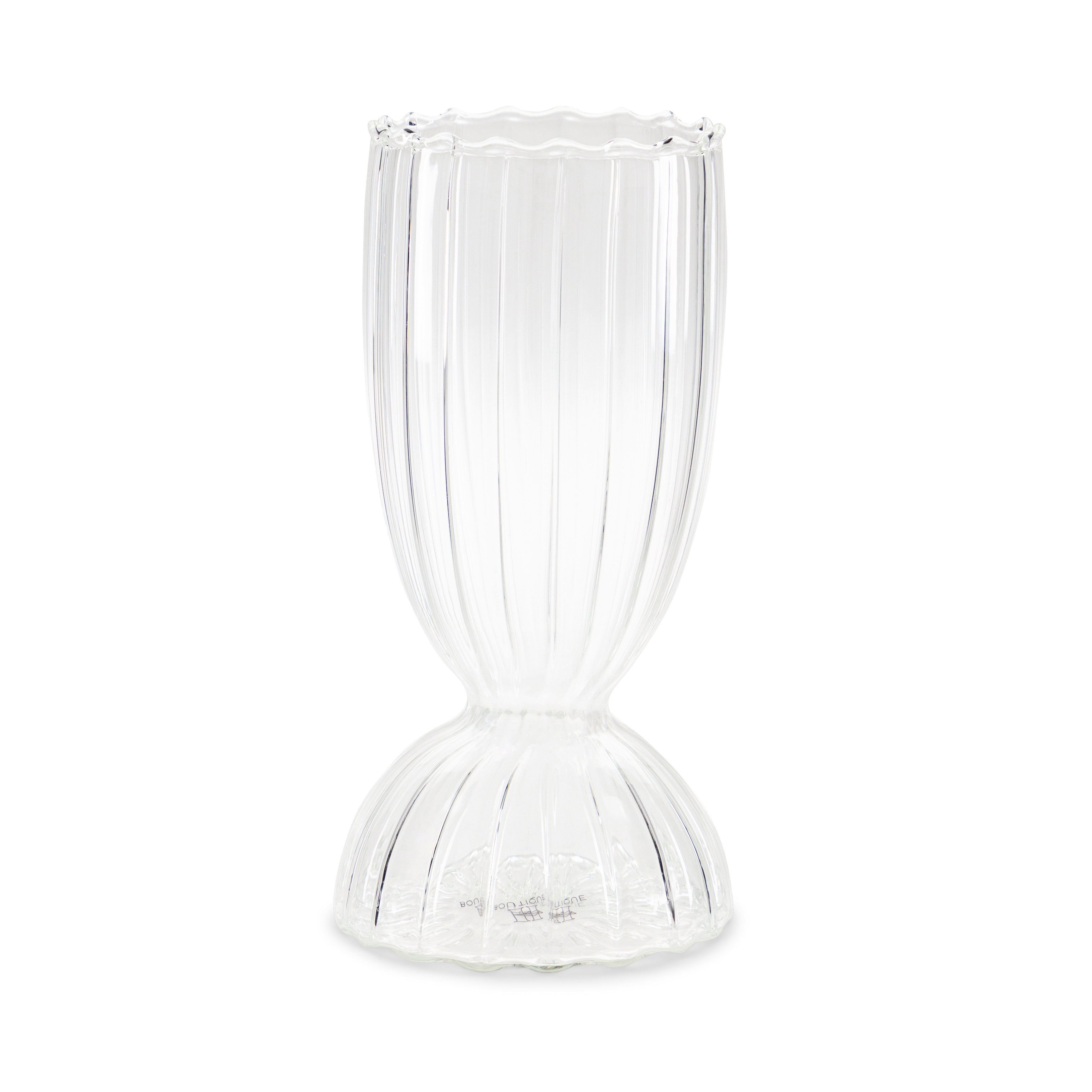 Striped Glass vase - T2