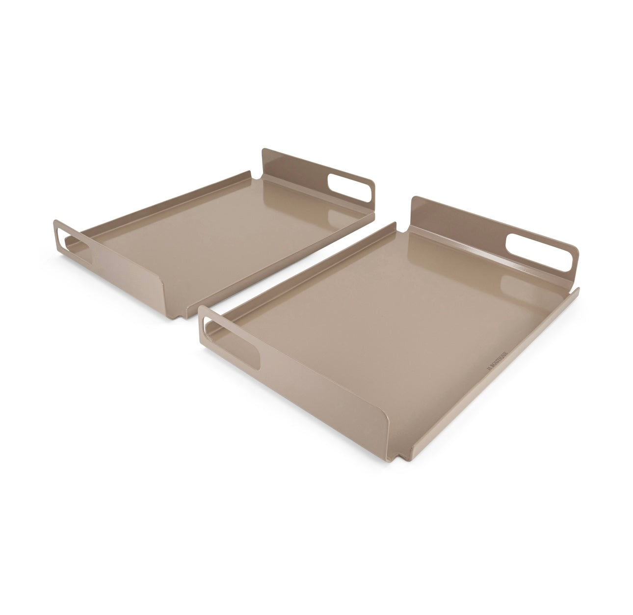 Convex Tray MOCHA SET OF 2  - M -