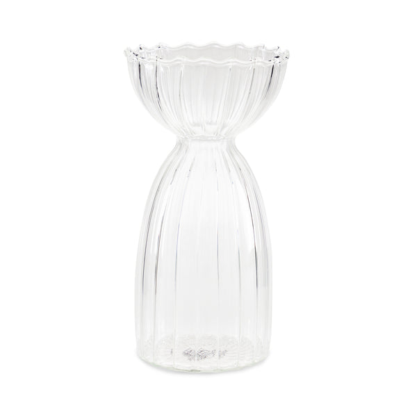 Striped Glass vase - T1